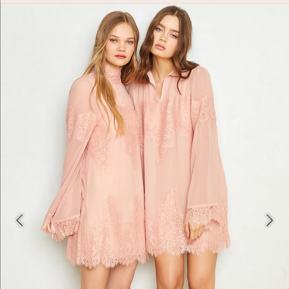 Queen for a Day Dress in Blush from Hot as Hell